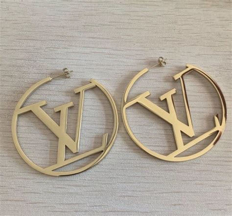 lv earrings fake|lv earrings price in rands.